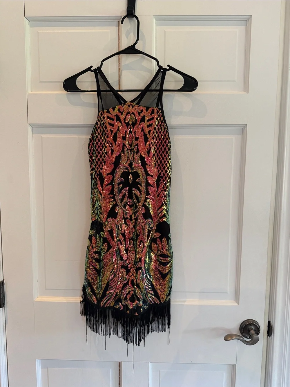 N/A sleeveless sequin